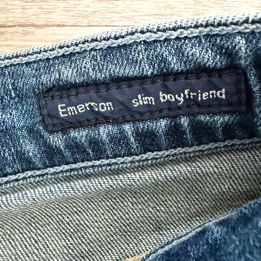 Citizens of Humanity Women's Vintage Embroidered Emerson Slim Boyfriend Jean 24